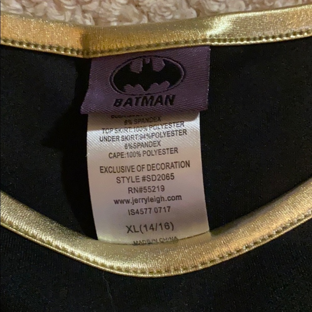 BATMAN GIRLS DRESS - Picture 5 of 5
